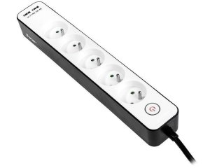 Listwa zasilająca Tracer Zebra mobile ready 1,5 m (5 gniazd + 2xUSB)