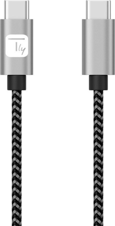 TECHLY Kabel USB 2.0 USB-C na USB-C 0.5 m M/M 3A ICOC MU2CC-005-AL