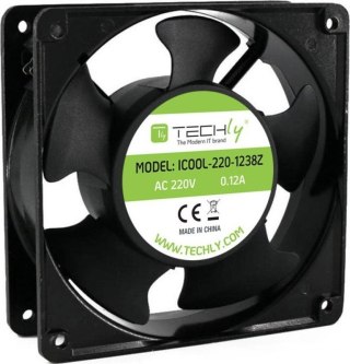 TECHLY Wentylator 120X120X38 mm 230V AC aluminiowy ICOOL-220-1238Z