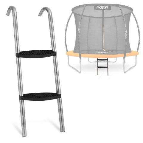 Drabinka do trampoliny C 183-252cm 6-8ft 2-stopniowa Neo-Sport