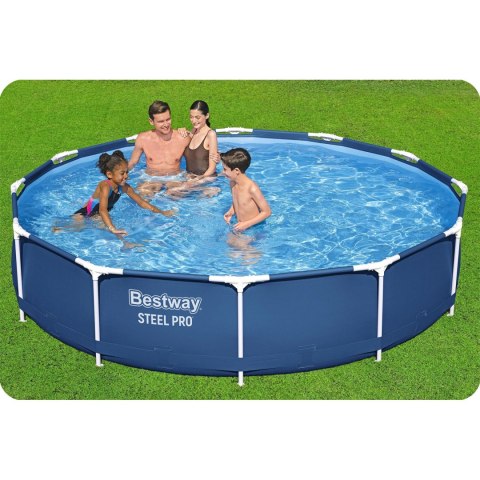 Basen ogrodowy stelażowy 366 x 76 cm 7w1 Bestway 56681