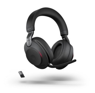Słuchawki z mikrofonem JABRA Evolve2 85 Link380c UC Stereo Czarny Czarny