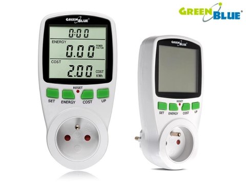 Miernik energii, watomierz GreenBlue GB202 Miernik energii, watomierz GreenBlue GB202
