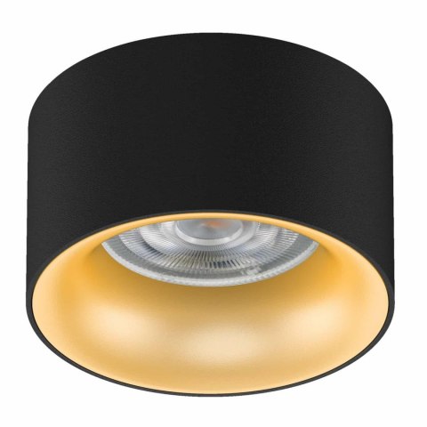 Oprawa podtynkowa / tuba Maclean MCE457 W/G punktowa okrągła aluminiowa GU5.3 70x40mm czarno- złota Oprawa podtynkowa / tuba Maclean MCE457 W/G punktowa okrągła aluminiowa GU5.3 70x40mm czarno- złota