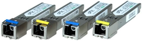 MODUŁ SFP WDM 1.25Gbps, SC SM, 16dB (20km) TX1550/RX1310