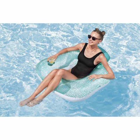 Fotel dmuchany do pływania materac 102x94 cm Bestway 43097N