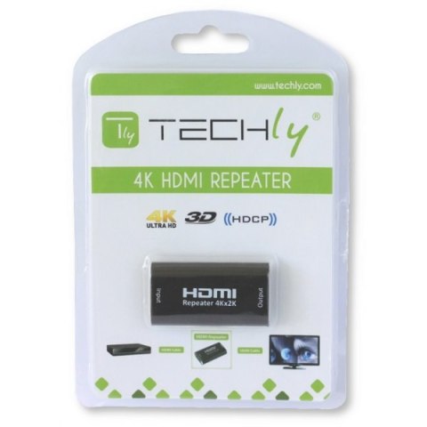 TECHLY Wzmacniacz repeater sygnału 4K HDMI do 40 m 100501