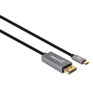 INTELLINET Kabel Adapter USB-C na DisplayPort 1.4 8K*60Hz 2 m M/M 354844