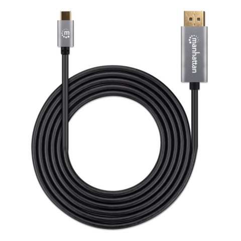 INTELLINET Kabel Adapter USB-C na DisplayPort 1.4 8K*60Hz 2 m M/M 354844