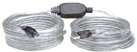 INTELLINET Kabel USB 2.0 aktywny USB-A na USB-B M/M 11 m 510424