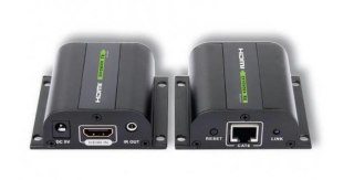 TECHLY Extender HDMI 1080p60Hz do 60 m po skrętce Kat6 IR 020355