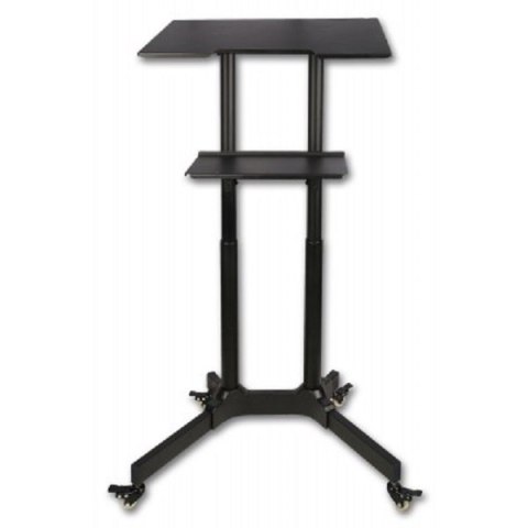 TECHLY Biurko mobilne 60x40 cm stolik do pracy stojącej prezentacji ICA-TB TPM-1BK