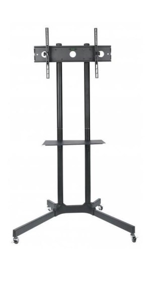TECHLY Stojak mobilny TV 30-65" do 60kg regulowany półka AV 309982