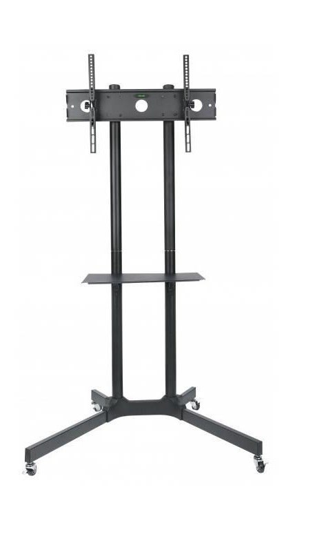 TECHLY Stojak mobilny TV 30-65" do 60kg regulowany półka AV 309982