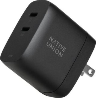 Ładowarka NATIVE UNION FAST-PD67-BLK-INT(2x USB typ C)