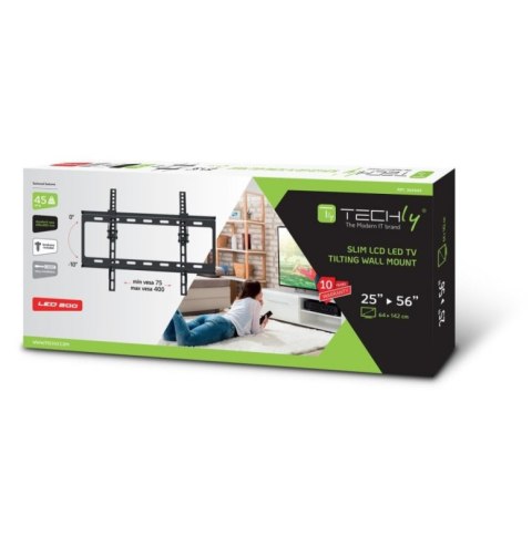 MANHATTAN Uchwyt ścienny do TV 25-56" LED/LCD 40kg slim 25 mm uchylny ICA-PLB 261 m