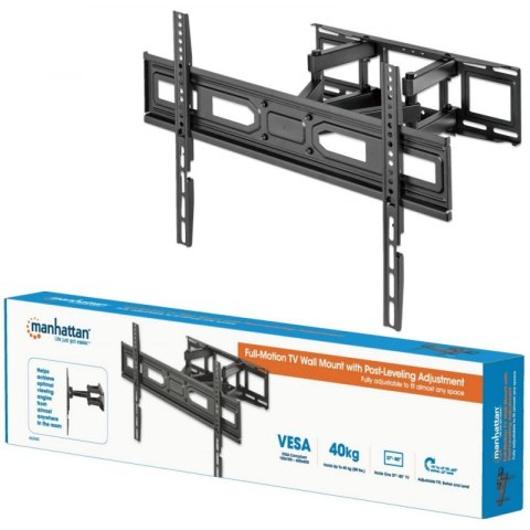 MANHATTAN Uchwyt ścienny do TV 37-80" LED/LCD 40kg obrotowy uchylny 462440