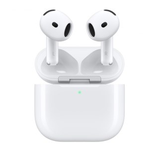 Słuchawki bezprzewodowe APPLE AirPods 4 (ANC) (Biały)