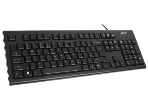 Klawiatura przewodowa A4Tech KR-85 USB czarna Klawiatura przewodowa A4Tech KR-85 USB czarna