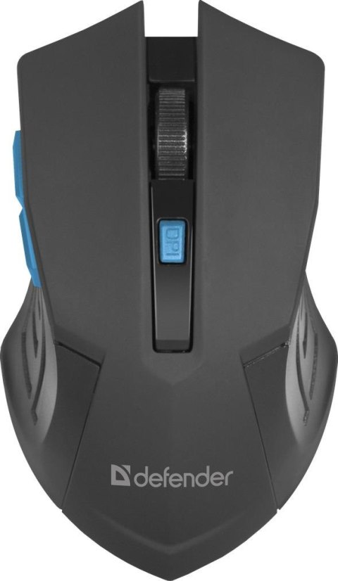 Mysz bezprzewodowa Defender ACCURA MM-275 optyczna 1600dpi 6P czarno-niebieska Mysz bezprzewodowa Defender ACCURA MM-275 optyczna 1600dpi 6P czarno-niebieska