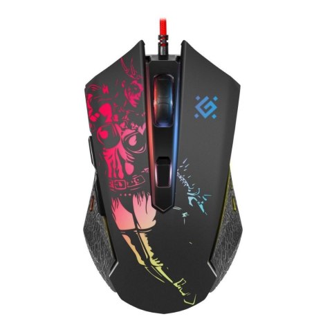 Mysz przewodowa Defender Sin'Sister GM-933 7200dpi 6P + podkładka Gaming + GRA Mysz przewodowa Defender Sin'Sister GM-933 7200dpi 6P + podkładka Gaming + GRA