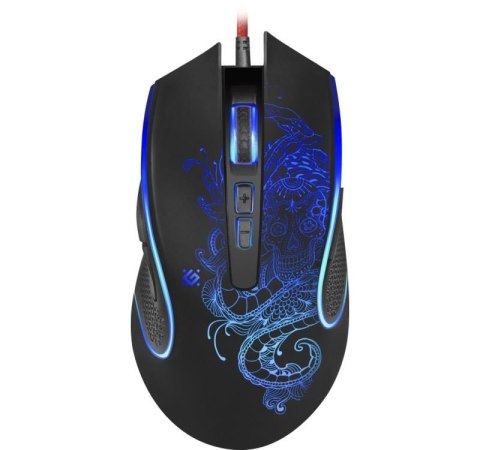 Mysz przewodowa Defender VENOM GM-640L 3200dpi Gaming 8P + GRA Mysz przewodowa Defender VENOM GM-640L 3200dpi Gaming 8P + GRA