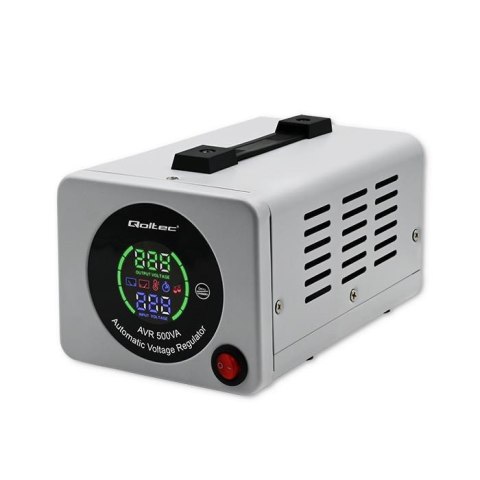 Stabilizator napięcia AVR Qoltec 500VA Stabilizator napięcia AVR Qoltec 500VA