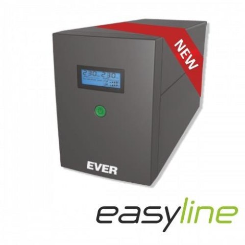 Zasilacz awaryjny UPS Ever Line-Interactive EASYLINE 1200 AVR 2xSCH USB RJ-11 LCD Bl Zasilacz awaryjny UPS Ever Line-Interactive EASYLINE 1200 AVR 2xSCH USB RJ-11 LCD Bl