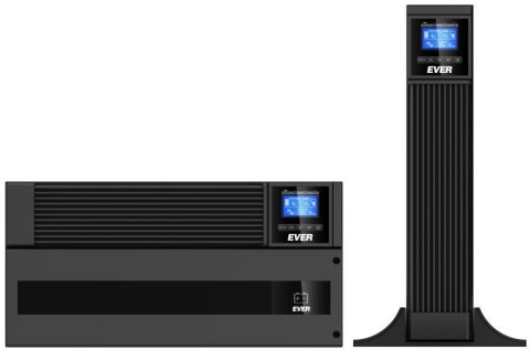 Zasilacz awaryjny UPS Ever Powerline RT PLUS 10000 VA VFI 2xC13 Sin USB RS rack/tower (BRAK BATERII) Zasilacz awaryjny UPS Ever Powerline RT PLUS 10000 VA VFI 2xC13 Sin USB RS rack/tower (BRAK BATERII)