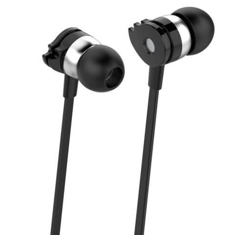 MANHATTAN Słuchawki stereo do telefonu, douszne z mikrofonem czarne SB-HP A1BKTY