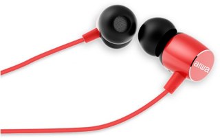 Douszne Douszne AIWA ESTM-30RD (1.2m /3.5 mm wtyk/Czerwono-czarny)