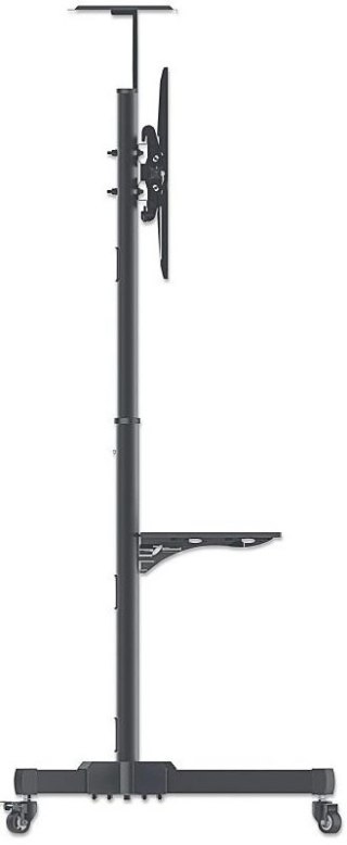MANHATTAN Stojak mobilny TV 37-70" do 40kg regulowany 2 półki 461238