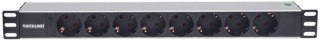 TECHLY Listwa zasilająca 19" 1U, 8x Schuko, kabel 1.8 m Schuko 714037