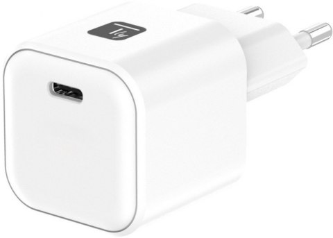 TECHLY Ładowarka sieciowa GaN USB-C 65W PD3.0 PPS biała IPW-USB-G65C