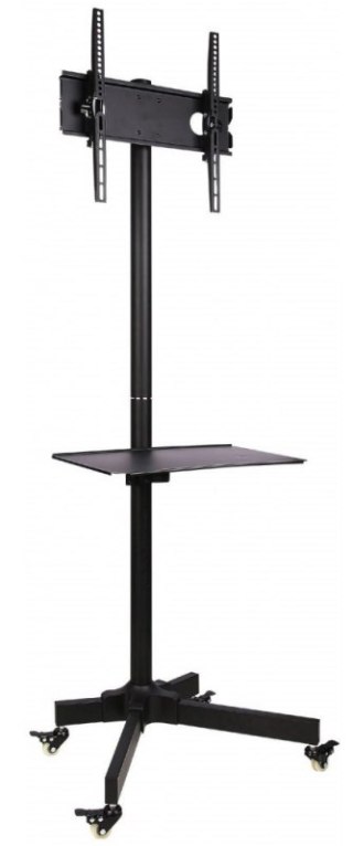 INTELLINET Stojak mobilny TV 23-55" do 55kg regulowany półka AV 100730