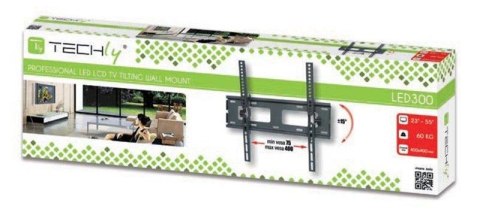 TECHLY Uchwyt ścienny do TV 23-55" LED/LCD 50kg uchylny slim 50 mm 301269
