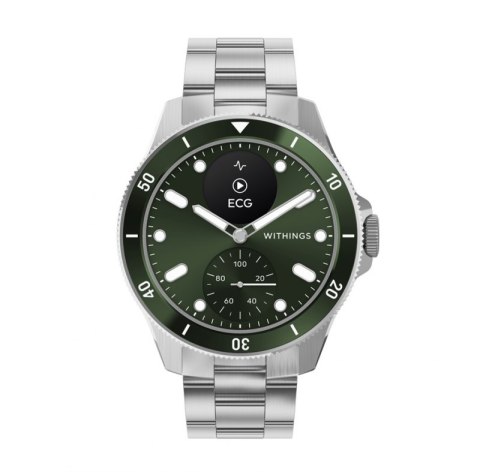 HWA10-model 8-All-Int WITHINGS HealthSense OS 3 Srebrno-zielony