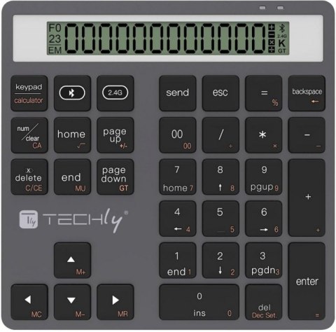 Klawiatura Bezprzewodowa TECHLY IDATA KB-1005CAL