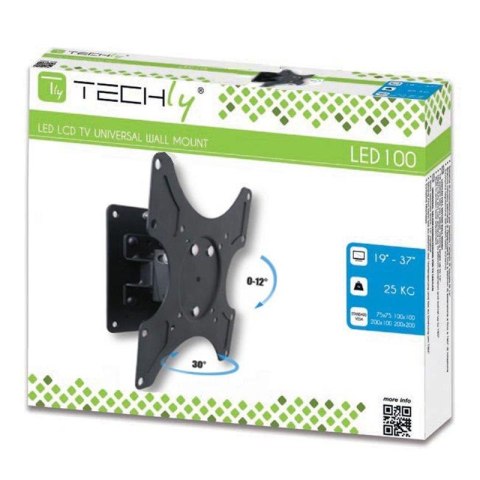 MANHATTAN Uchwyt ścienny do TV 19-37" LED/LCD 25kg obrotowy uchylny 301412