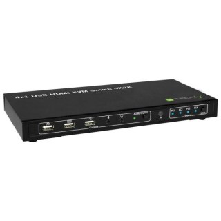 TECHLY Przełącznik KVM 4x1 HDMI/USB 4K60Hz z USB 2.0 028702