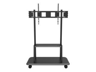 TECHLY Stojak mobilny TV 55-120" do 150kg regulowany 2 półki 105582
