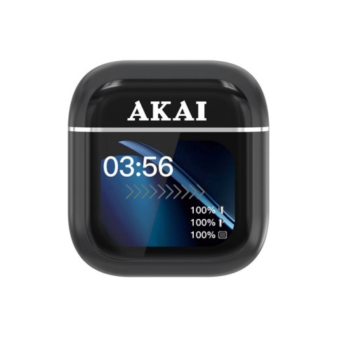 Słuchawki bezprzewodowe AKAI BTE-J600BK (Czarny)