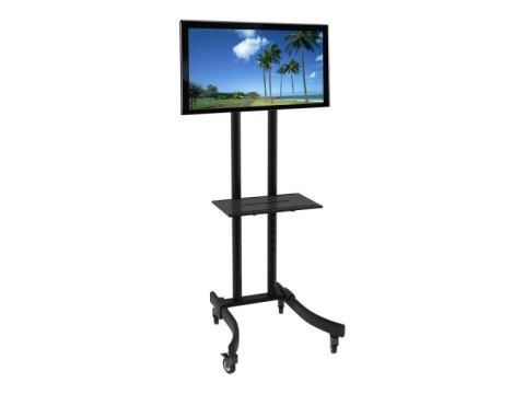 TECHLY Stojak mobilny TV 32-70" do 40kg regulowany półka AV 102628