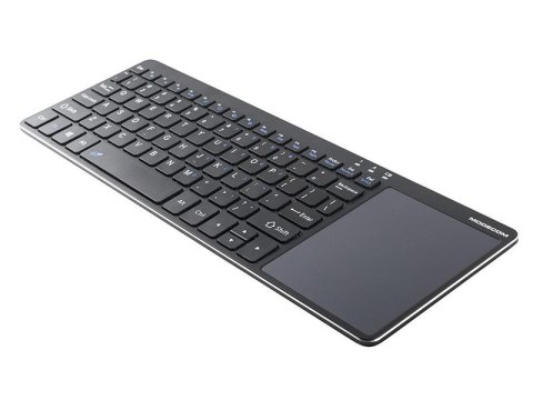 Klawiatura bezprzewodowa Modecom MC-TPK1 z touchpadem czarna Klawiatura bezprzewodowa Modecom MC-TPK1 z touchpadem czarna