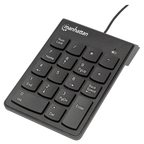 Klawiatura numeryczna Manhattan USB 18 klawiszy Klawiatura numeryczna Manhattan USB 18 klawiszy