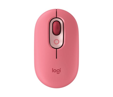 Mysz bezprzewodowa Logitech Pop Mouse Coral Rose optyczna Mysz bezprzewodowa Logitech Pop Mouse Coral Rose optyczna