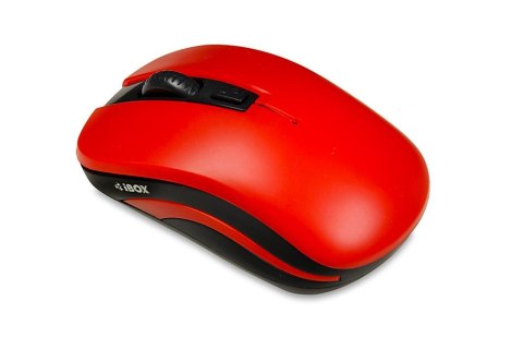 Mysz bezprzewodowa iBOX Loriini Red optyczna czerwona Mysz bezprzewodowa iBOX Loriini Red optyczna czerwona