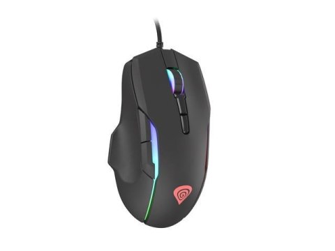 Mysz przewodowa Genesis Xenon 220 optyczna Gaming 6400DPI czarna Mysz przewodowa Genesis Xenon 220 optyczna Gaming 6400DPI czarna