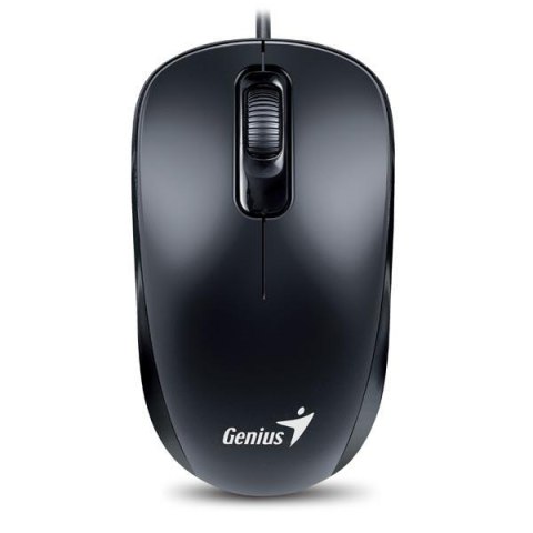 Mysz przewodowa Genius DX-120 Calm Black 1000 DPI Mysz przewodowa Genius DX-120 Calm Black 1000 DPI