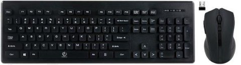 Zestaw bezprzewodowy klawiatura + mysz Rebeltec MILLENIUM czarny Zestaw bezprzewodowy klawiatura + mysz Rebeltec MILLENIUM czarny